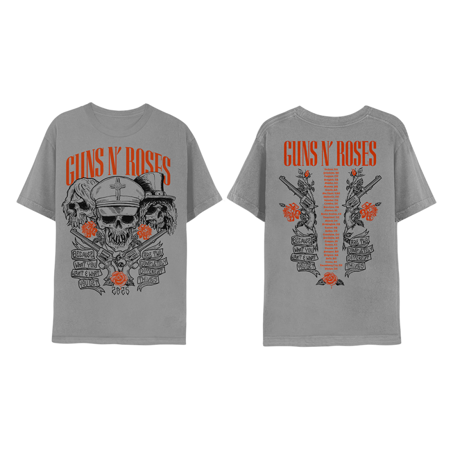 Grey Skulls 2025 T-Shirt