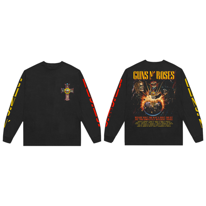 2025 Tour Globe Long Sleeve T-Shirt