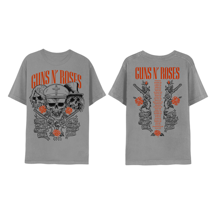 Grey Skulls 2025 T-Shirt